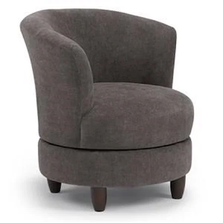 PALMONA  Swivel Barrel Chair